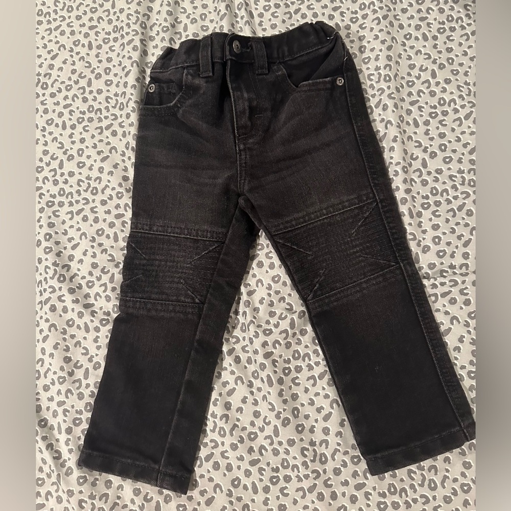 2T Wranglers, black wash, EUC